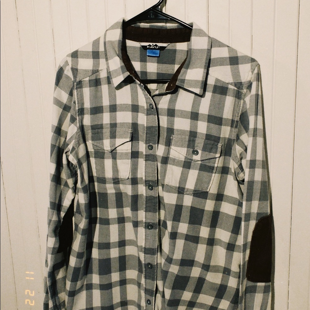 Kavu Button Down Long Sleeve Shirt